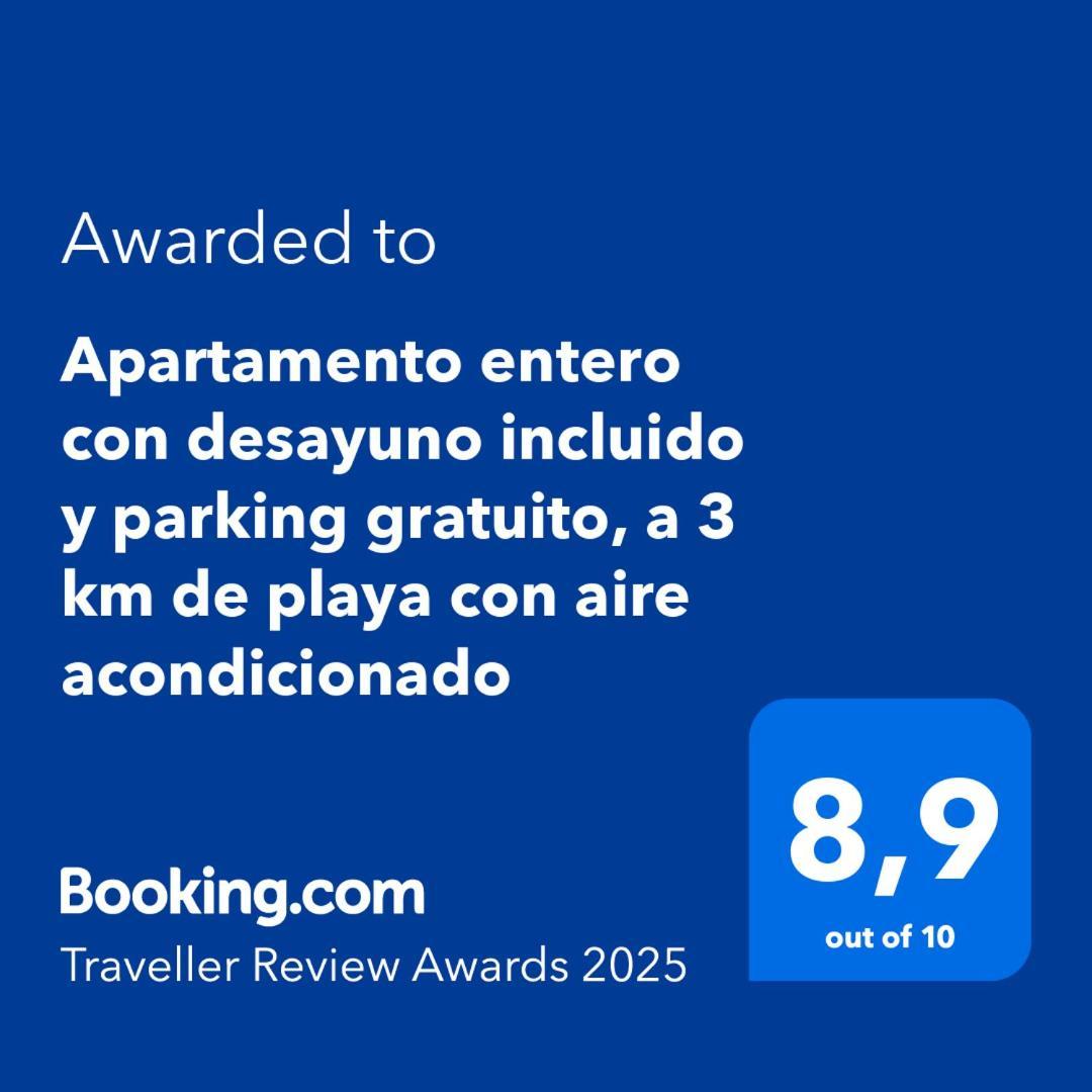 Apartamento Entero Con Desayuno Incluido Y Parking Gratuito, A 3 Km De Playa Con Aire Acondicionado 马斯奇兹 外观 照片